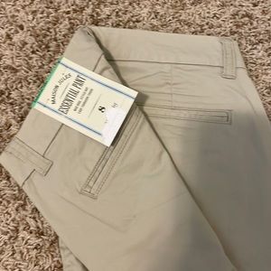 Maison Jules khaki cropped pant